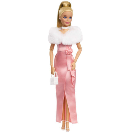 Barbie Enchanted Evening Fashion Doll in Pink Dress, Mattel Replay The Classics Collection