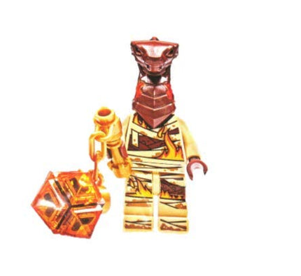 Lego Ninjago Kai, Lloyd, Jay et Pyro Whipper FS Spinjitzu Slam Figurines – Pack Combo Collector Foil