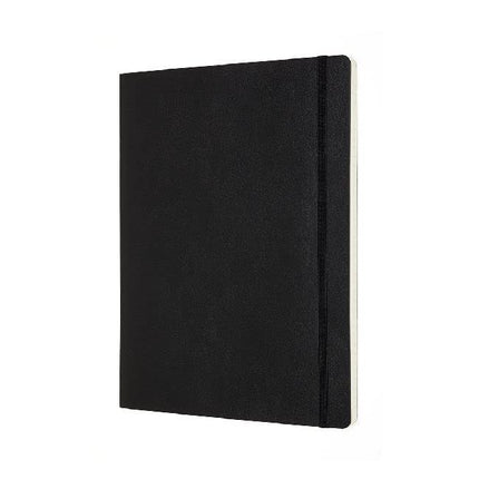 Moleskine Pro Notebook A4, Soft Cover, Personal Data, Content List, Goals, Project Planning, Travel Planning, Notes Pages, Plain Pages, Elastic Closure, Format XL 19x25 cm, Color Black