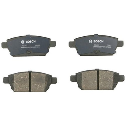 Bosch BC1161 QuietCast Premium Ceramic Disc Brake Pad Set For: Ford Fusion; Lincoln MKZ, Zephyr; Mazda 6; Mercury Milan, Rear