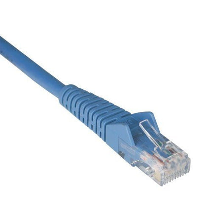 Tripp Lite Cat6 Gigabit Snagless Molded Patch Cable (RJ45 M/M) - Blue 4.57 m / 15-ft. (N201-015-BL)