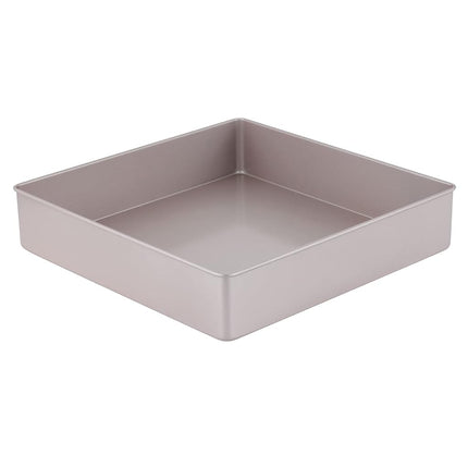 CHEFMADE 11-Inch Square Cake Pan, Non-Stick Deep D