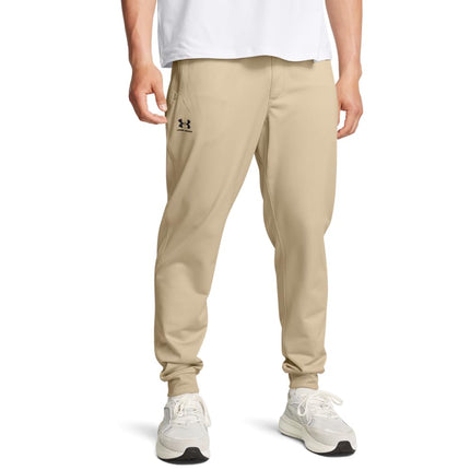 Under Armour Men's Sportstyle Tricot Joggers, (299) City Khaki / / Black, Medium