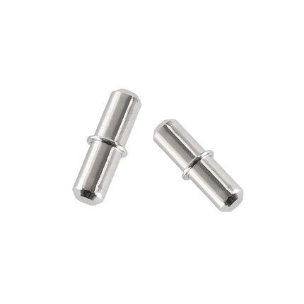 POWERTEC QP1203 Cylindrical Shaped Shelf Pins 5mm, 5 mm, Nickle