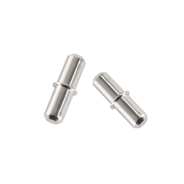 POWERTEC QP1203 Pasadores de estante cilíndricos de 5 mm, 5 mm, níquel