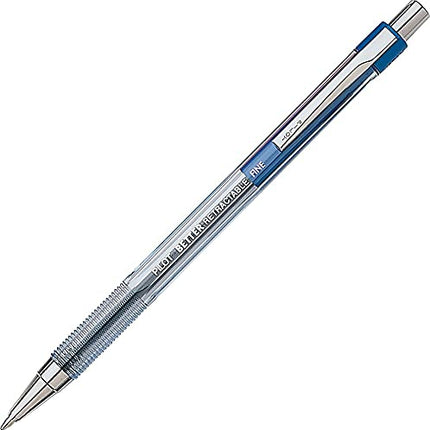 Pilot the Better Retractable Ballpoint Pens, Fine Point, Blue Ink, Dozen Box -30001