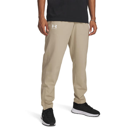 Under Armour Men's Rival Woven Windbreaker Pants, (299) City Khaki/Black/Black, X-Small