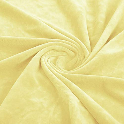 Drap-housse American Baby Company pour lit de bébé portable/mini-berceau, chenille douce céleste, maïs, pour garçons et filles