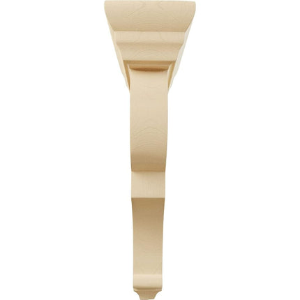 Ekena CORW03X06X12RJMA 3-Inch Width x 6 1/2-Inch Depth x 12-Inch Height Large Rojas Wood Corbel - Maple
