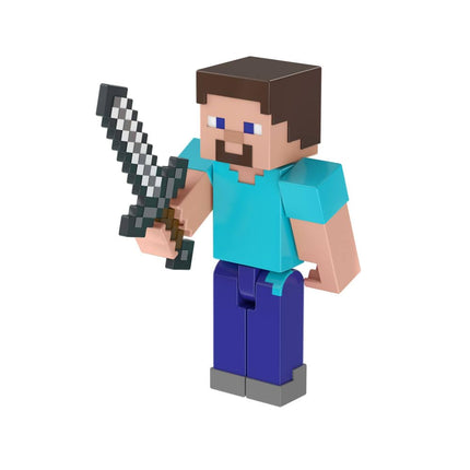 Mattel Minecraft Village Raid Pack with 3 Action Figures & Accessories