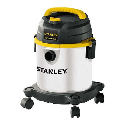 STANLEY Aspiradora húmeda/seca de 3 galones, potente motor de 4 HP de pico, aspiradora industrial multifuncional 3 en 1 portátil de acero inoxidable con soplador, Modelo: SL18136