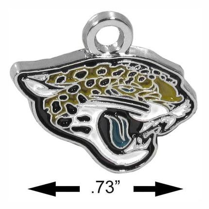 Siskiyou Sports NFL Jacksonville Jaguars Women's Chrome Dangle Earrings