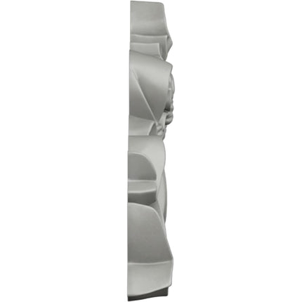 Ekena ONL15X06X01VE 15 W x 6 1/4" H x 1" P Versailles Ribbon Onlay, Primed