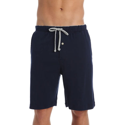 Nautica Men's Knit Sleep Short, Grey Heather, Small