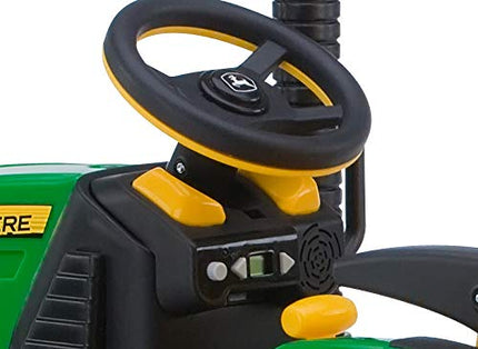 Peg Perego John Deere Ground Force Tractor With Trailer, Kids Ride-On Tractor, Boys, 3-7 Years