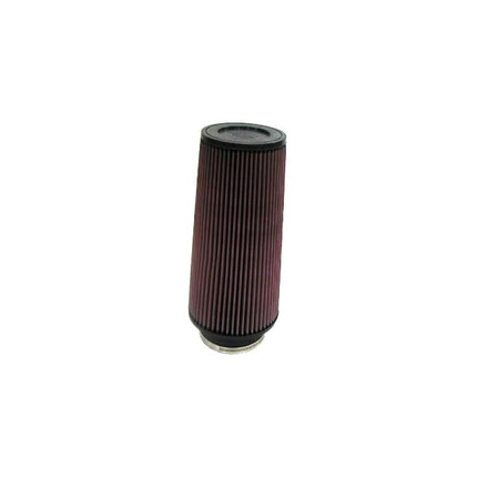 K&N Universal Clamp-On Air Filter: High Performance, Premium, Washable, Replacement Filter: Flange Diameter: 4 In, Filter Height: 12 In, Flange Length: 1.75 In, Shape: Round Tapered, RE-0860