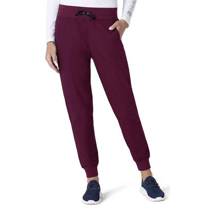 Carhartt Tall Size Women's Force Jogger Pant, Wine, M Petite