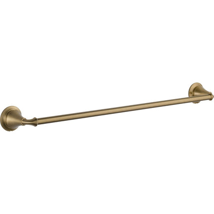 Delta Faucet 79424-CZ Barra de toalla de pared Linden de 24 pulgadas en Bronce Champaña
