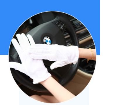LUCKY SLD 10Pairs White Cotton Gloves Large Size for Art handling Crafting Coin Jewelry Silver Inspection by