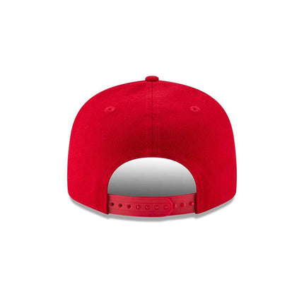 New Era Mens New York Yankees Scarlet Red 9Fifty Adjustable Snapback 950 Cap