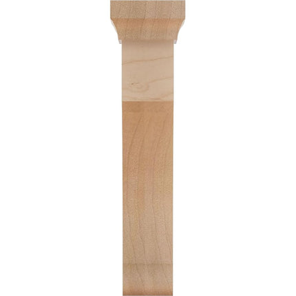 Ekena BKTW02X07X10GOAL 2 1/2-Inch Width x 7-Inch Depth x 10-Inch Height Large Gomez Wood Bracket - Alder