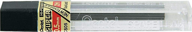 Pentel Super Hi-Polymer Lead Refill, 0.5mm, Fine, 