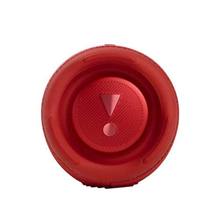 JBL Charge 5 Waterproof Portable Speaker with Built-in Powerbank and gSport Carbon Fiber Case (Red)