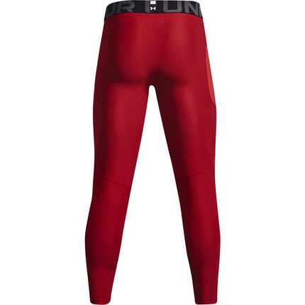 Under Armour Men's Armour HeatGear Leggings , Flawless (834)/White, Small