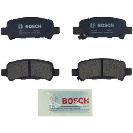 BOSCH BC770 QuietCast Premium Ceramic Disc Brake Pad Set - Compatible with Select Subaru Baja, Forester, Impreza, Legacy, Outback; REAR