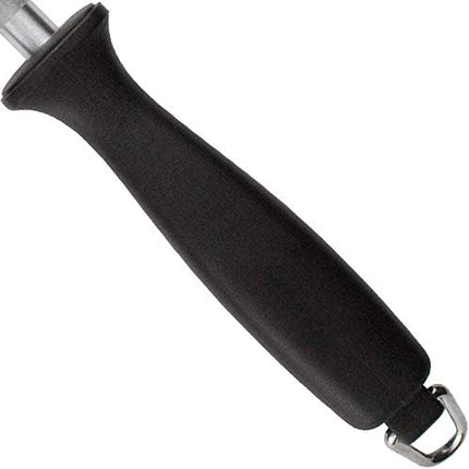 WÜSTHOF 10" Sharpening Steel,Black