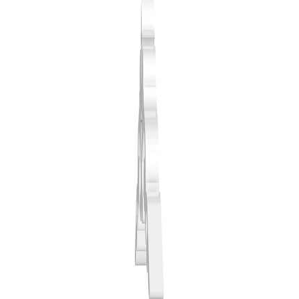 Ekena GPP048X022X100KEN Gable Pediment, Primed, 48" W x 22" H x 1" P (11/12)