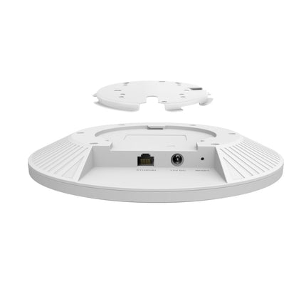 TP-Link EAP683 LR | Omada WiFi 6 AX6000 Punto de Acceso Inalámbrico de Techo 2.5G | Compatible con Malla, OFDMA, Roaming sin Interrupciones, HE160 y MU-MIMO | SDN Integrado | Acceso a la Nube y Aplicación Omada | Alimentado por PoE+