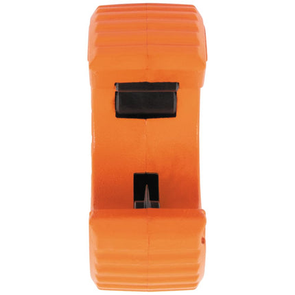 Klein Tools 50057 C-Style Copper Tubing Pipe Cutter Tool, 1-Inch Cutting Capacity, Ultra-Compact for Tight Spaces, Free-Spinning Rollers