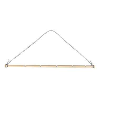 Beyeutao Tapestry Hanger Wooden Tapestry Hanging Telescopic Rod Room Adjustable 16-44 Inch Wooden Rod Holder Flag Pole Wall Hanging Tapestry Rods Rug Hangers for Walls