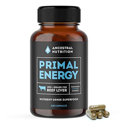 Grass Fed Beef Liver Capsules | Natural Iron, Vita