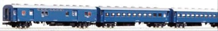 KATO 10-034-1 N Gauge Old Passenger Car, Set of 4,
