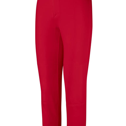 Mizuno Girls (Youth) Belted Softball Pant, Red, Me
