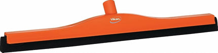 Vikan, Orange Squeegee,Fixed Head,Floor,24",PP/RB,