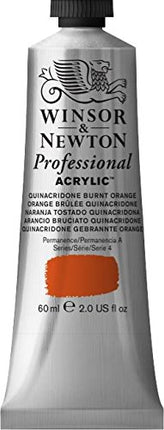 Winsor & Newton 60 ml Professional Acrylic Colour - Quinac Burnt Orange