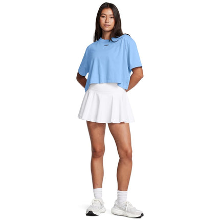 Falda pantalón Motion de Under Armour para mujer, (101) White / / Halo Gray, Talla Grande