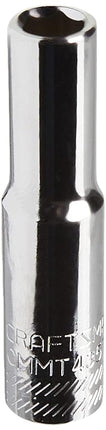 CRAFTSMAN Deep Socket, SAE, 1/4-Inch Drive, 1/4-Inch, 6-Point (CMMT43573)