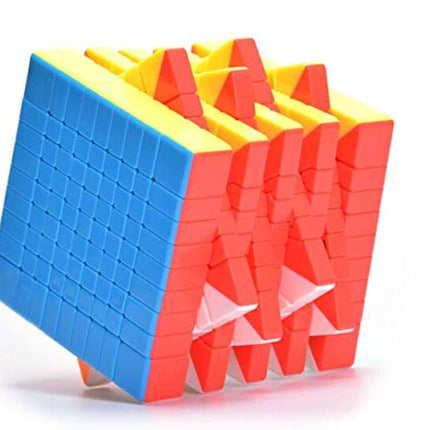 CuberSpeed Cubing Classroom moyu 9x9 stickerelss Speed Cube Mofang Jiaoshi Meilong 9x9 Magic Cube (MF9 Update Version)