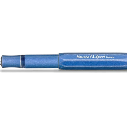 Kaweco Al Sport Stonewashed EF Fountain Pen, Blue