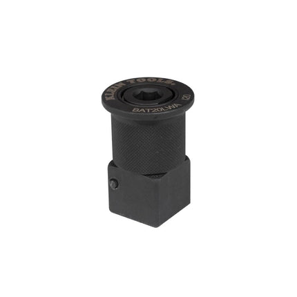 Klein Tools BAT20LWA Adapter for 90-Degree Impact Wrench (Cat. Nos. BAT20LW and BAT20LW1), 7/16-Inch Quick-Change Adapter, 1/2-Inch Drive
