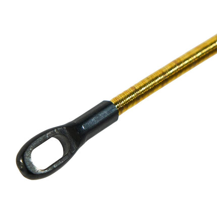 Fish Tape 61 m is Non-Conductive Fiberglass, Flexible for Conduit Measuring as Pull Line Klein Tools 56014