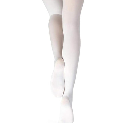 Capezio Women's Opaque Tights, White, XXL Plus