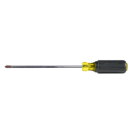 Klein Tools 85742 Screwdriver Set, Made in USA, 3/16 Cabinet and #2 Phillips Precision Machined Tips, Cushion-Grip Handles, Round Shank, 2-Piece