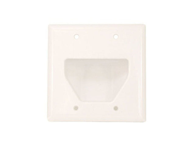 Monoprice 104001 Recessed Low Voltage Cable Wall P