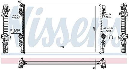 NISSENS 63779 Engine Radiator