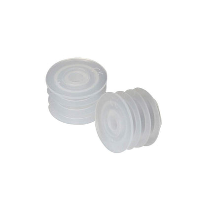 Apothecary Products Oral Syringe Adapter Plugs | Compatible with 3, 4, 6, 8 Oz Oval | 22 mm | Pack of 50